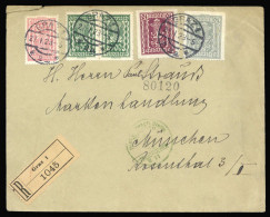 1923, Österreich, 386 A (2) U.a., Brief - Otros & Sin Clasificación