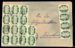 1920, Deutsches Reich, D 47 (18), Brief - Officials