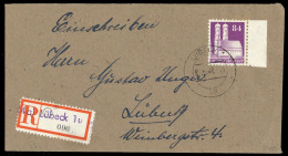 1948, Bizone, 95 Wg, Brief - Storia Postale