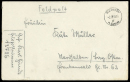 1939, Feldpost II Wk, Brief - Other & Unclassified