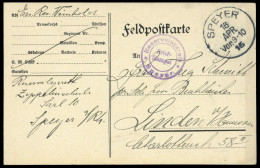1915, Feldpost I. Wk, Brief - Autres & Non Classés