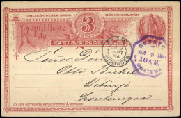 1894, Guatemala, Brief - Guatemala