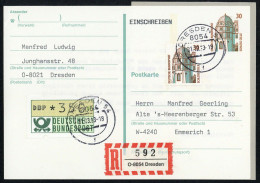 1993, Bundesrepublik Deutschland, P 147 U.a., Brief - Other & Unclassified