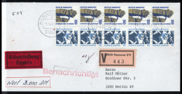 1989, Bundesrepublik Deutschland, 1347, 1407 (5), Brief - Other & Unclassified