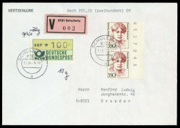 1993, Bundesrepublik Deutschland, 1393 (2) U.a., Brief - Other & Unclassified