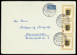 1955, Bundesrepublik Deutschland, 212 (3), Brief - Other & Unclassified