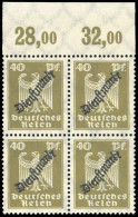 1924, Deutsches Reich, D 110 (4), ** - Dienstmarken