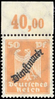 1924, Deutsches Reich, D 111 P, ** - Dienstzegels