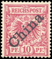 1898, Deutsche Auslandspost China, 3 I, * - Deutsche Post In China