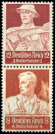 1934, Deutsches Reich, S 229, ** - Se-Tenant