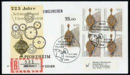 1992, Bundesrepublik Deutschland, 1628 (5), FDC - Other & Unclassified