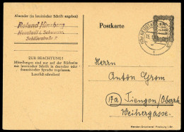 1946, Französische Zone Baden, P 833, Brief - Autres & Non Classés