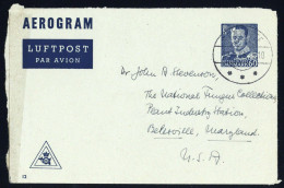 1956, Dänemark, LF 11 B, Brief - Altri & Non Classificati