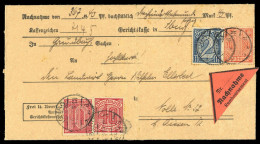 1920, Deutsches Reich, D 30 U.a., Brief - Oficial