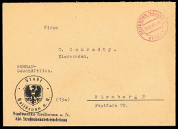 1945, Gebühr Bezahlt, Belege 45-48, Notmaßnahmen, Brief - Other & Unclassified