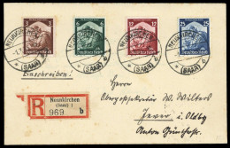 1935, Deutsches Reich, 565-68, Brief - Sonstige & Ohne Zuordnung