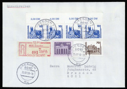 1990, DDR, 3 U.a., Brief - Altri & Non Classificati