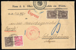 1915, Österreich, 144 X, 146 X (3), Brief - Other & Unclassified