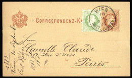 1883, Österreich, P 25, 36, Brief - Autres & Non Classés