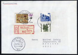 1990, DDR, 3343-45 U.a., Brief - Other & Unclassified