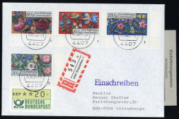 1985, Bundesrepublik Deutschland, 1259-62 FN U.a., FDC - Other & Unclassified