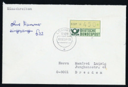 1993, Bundesrepublik Deutschland, 1, Brief - Andere & Zonder Classificatie