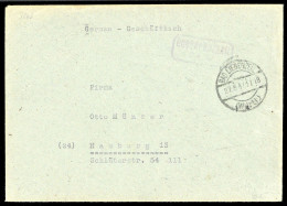 1947, Gebühr Bezahlt, Belege 45-48, Notmaßnahmen, Brief - Other & Unclassified