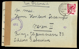 1948, Französische Zone Baden, 23, Brief - Autres & Non Classés