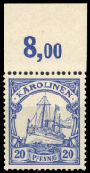 1900, Deutsche Kolonien Karolinen, 10 P OR, ** - Carolines