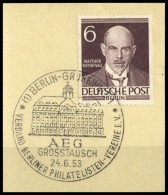 1952, Berlin, 93 EST, Briefst. - Altri & Non Classificati