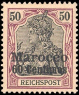 1900, Deutsche Auslandspost Marokko, 14, * - Deutsche Post In Der Türkei