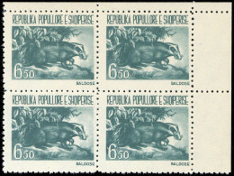 1961, Albanien, 628 (4), ** - Albanië