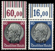 1940, Deutsche Besetzung II. WK Elsass, 14+15 W, ** - Occupation 1938-45