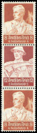 1934, Deutsches Reich, S 228, ** - Zusammendrucke