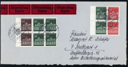 1968, Bundesrepublik Deutschland, HBl. 18-19, Brief - Other & Unclassified