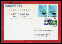 1983, UNO Wien, 27 (2), 29, Brief - Autres & Non Classés