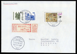 1990, DDR, 2 U.a., Brief - Altri & Non Classificati