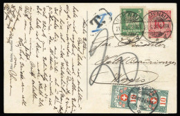 1924, Schweiz, P 32 (2), Brief - Other & Unclassified