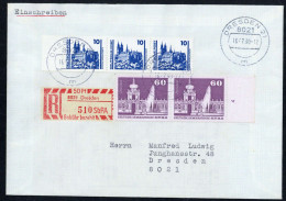 1990, DDR, 1919 (2),3344 (3) U.a., Brief - Other & Unclassified