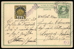 1914, Österreich, P 221, Brief - Other & Unclassified