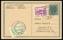 1919, Tschechoslowakei, 1, 2 U.a., Brief - Other & Unclassified