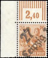 1948, SBZ Handstempel Bezirk 27, 174 V, ** - Sonstige & Ohne Zuordnung