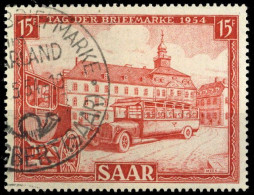 1954, Saar, 349, Gest. - Andere & Zonder Classificatie