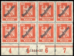 1924, Deutsches Reich, D 107 HAN, ** - Dienstmarken