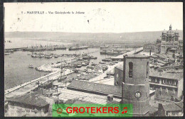 MARSEILLE Vue Génerale De La Joliette 1912 - Joliette, Zone Portuaire