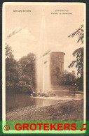 GRONINGEN Zuiderplantsoen Met Fontein En Watertoren 1911 - Groningen