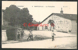 MONTZÉVILLE 1915 Le Presbytère Cachet TRESOR ET POSTES 129 Vers St-André-de-Sangonis (Hérault) - Other & Unclassified