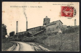 CPA Buxières-les-Mines, Usines Du Méglin  - Other & Unclassified