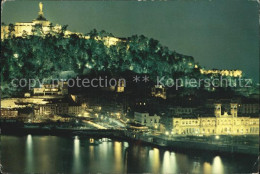 72442920 San Sebastian  Pais Vasco ES Vista Nocturna Del Monte Urgull Y Ayuntami - Sonstige & Ohne Zuordnung