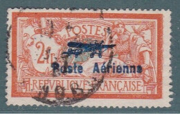 POSTE AERIENNE N°1 Oblitéré CàD (SURCHARGE MODERNE) - 1927-1959 Used